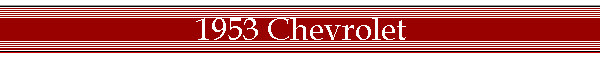 1953 Chevrolet